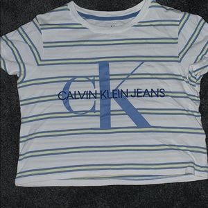 calvin klein crop top